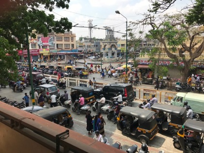 India traffic streets